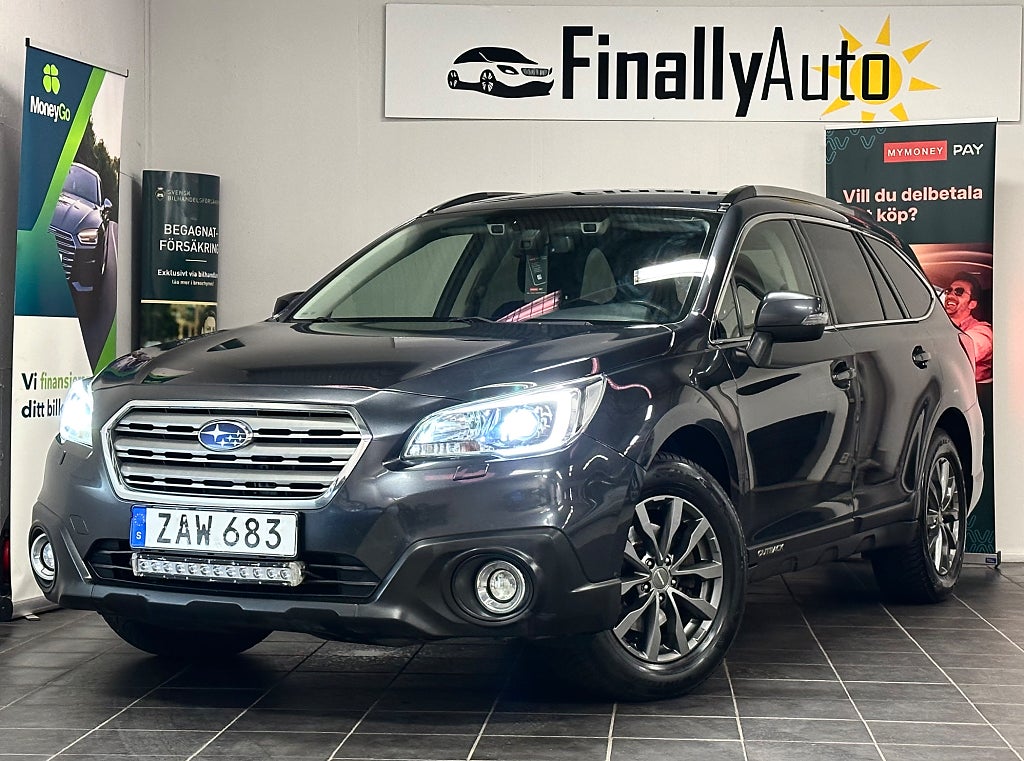 Subaru Outback 2.0 4WD Lineartronic Euro 6 / Ny-Servad / Ny-Besiktad