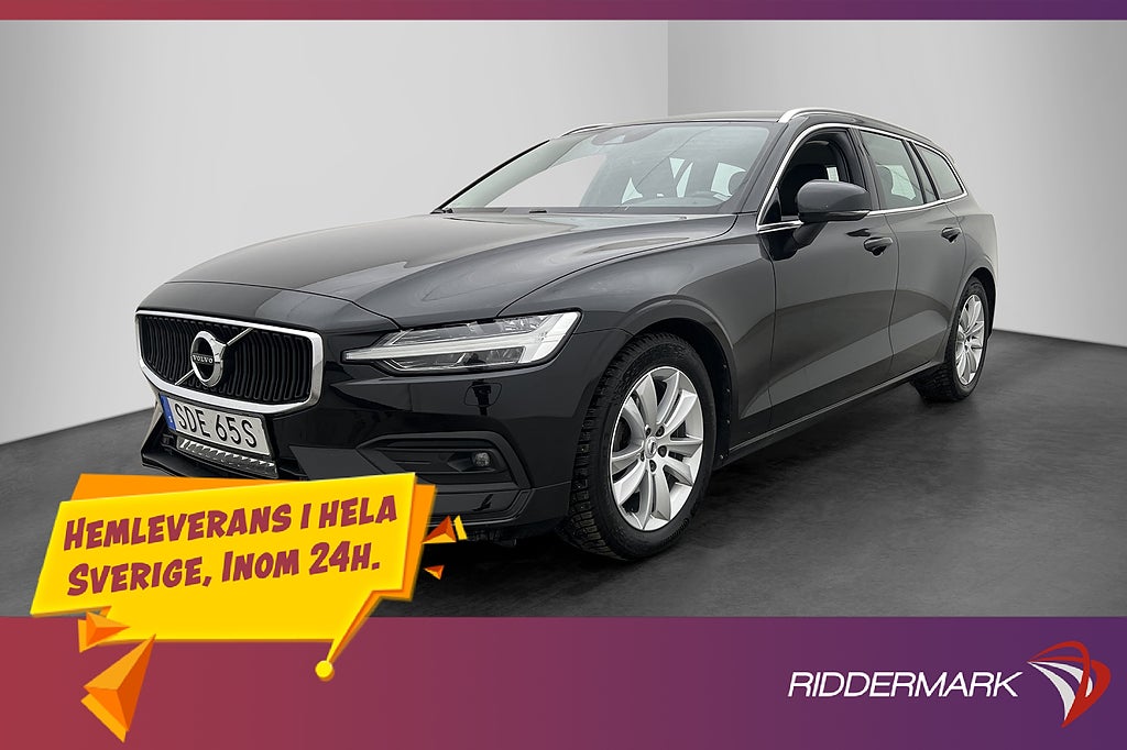 Volvo V60 D3 AWD 150hk Momentum VOC Dragkrok Kamera CarPlay