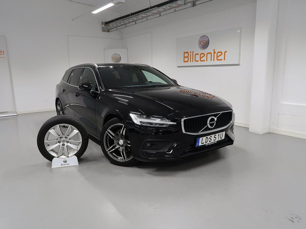 Volvo V60 D3 AWD V-Däck ingår Kamera-Värmare-VoC-Pilot-AdaptivFH-Parksenso