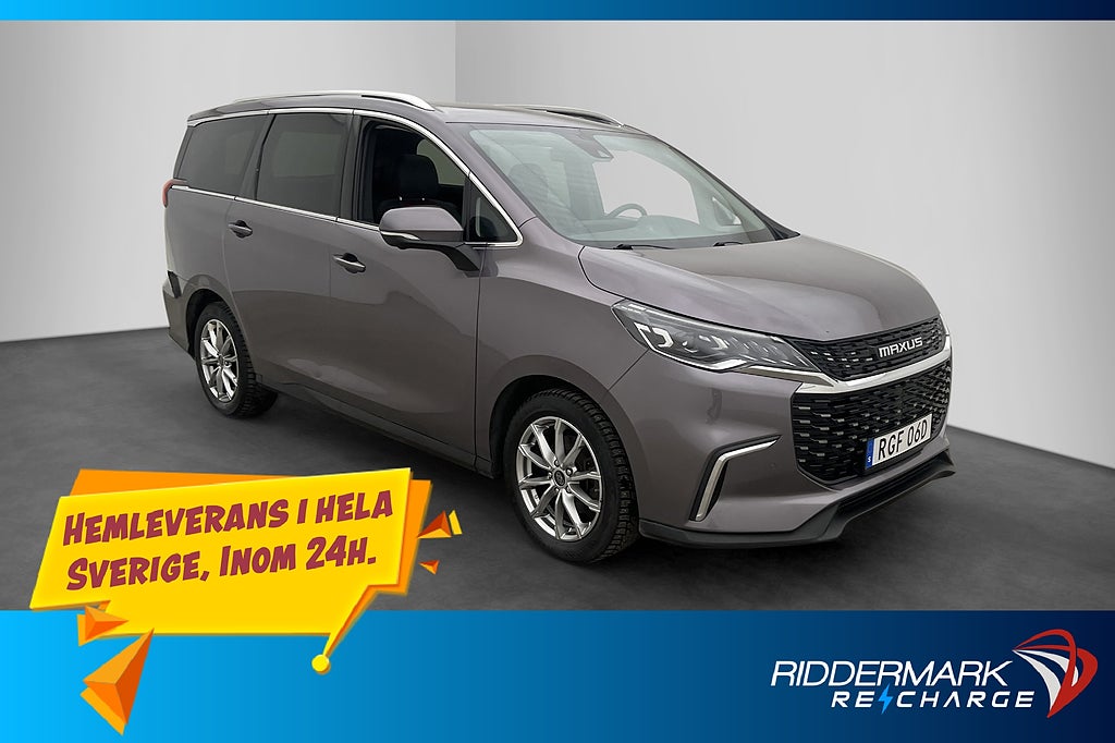 Maxus Euniq 52,5 kWh Panorama 7 Sits 360° Dragkrok CarPlay