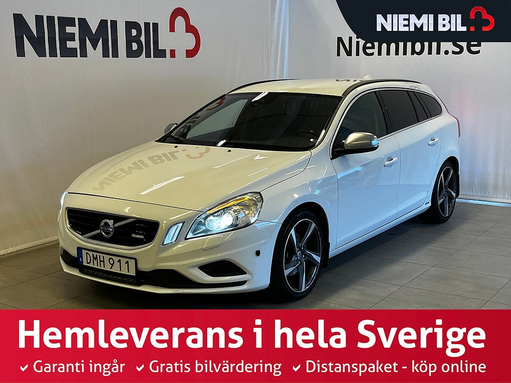 Volvo V60 D3 Momentum R-Design S&V-hjul/Mvärm/Dvärm/Drag/LED-ramp