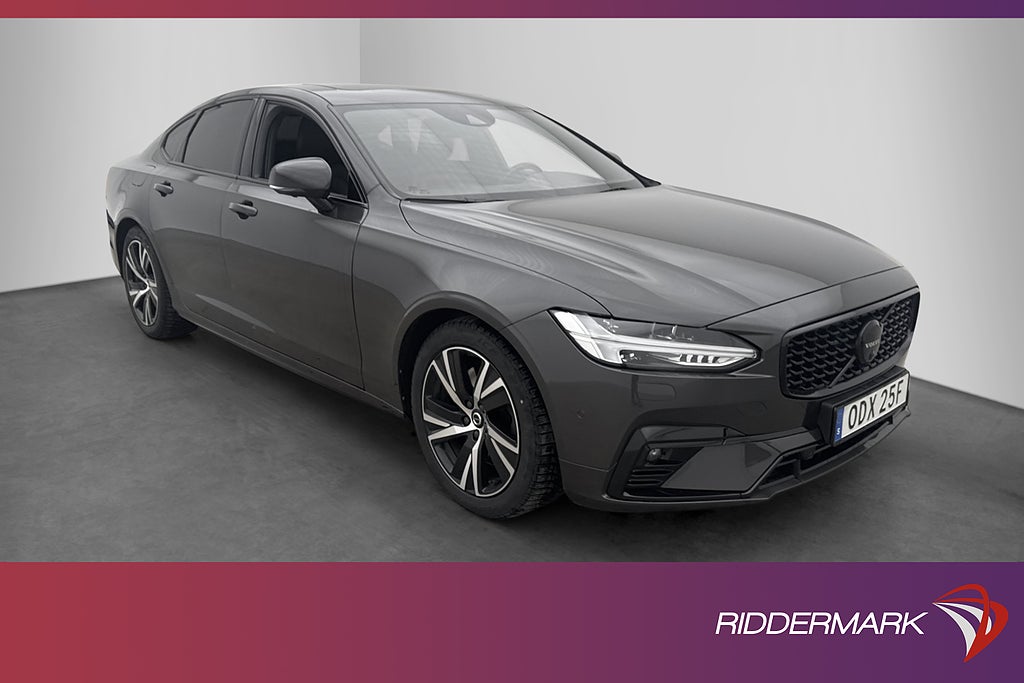 Volvo S90 B6 AWD R-Design Luftfjädring B&W Pano 360° HUD GPS