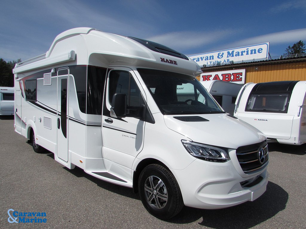 Kabe Travel Master Royal X 780 LT Låga långbäddar *Ränta 3,95%*