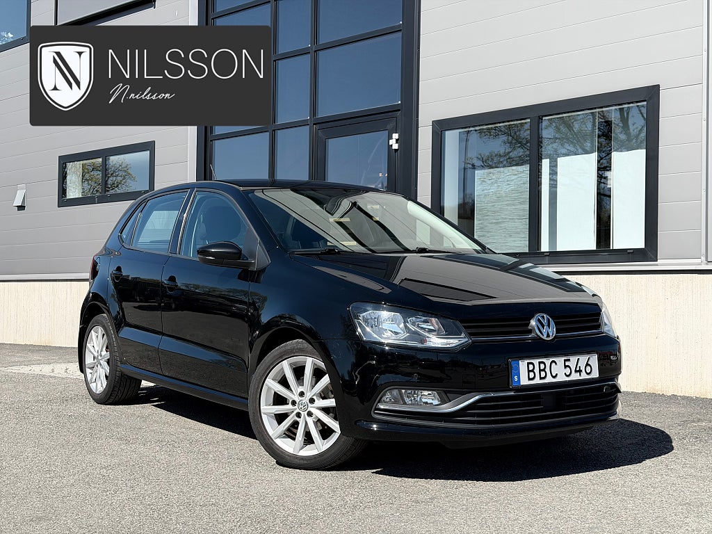 Volkswagen Polo 1.2 TSI 90hk 5-dörrars Nybesiktigad Bluetooth P-sensor