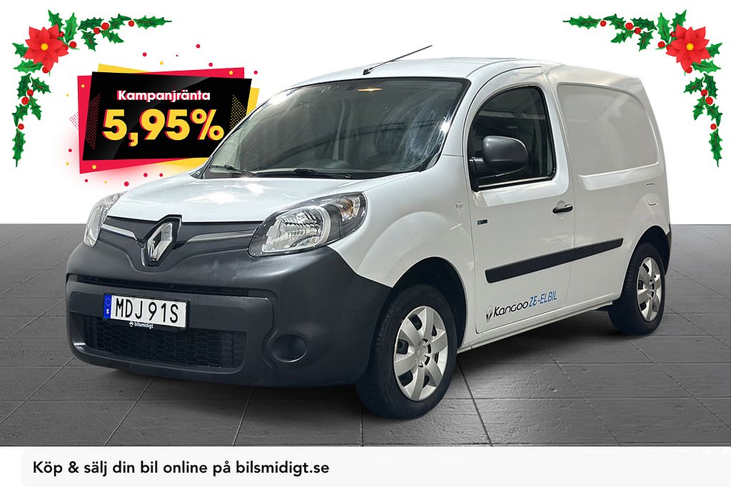 Renault Kangoo ZE Maxi 33kWh V-inredd Batterihyra Moms 5,95%