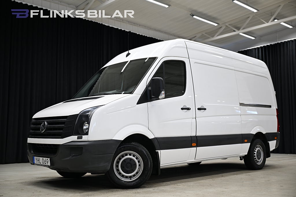 Volkswagen crafter 163HK Dubbeldörr|Uppvärmt-skåp|Drag|värmare