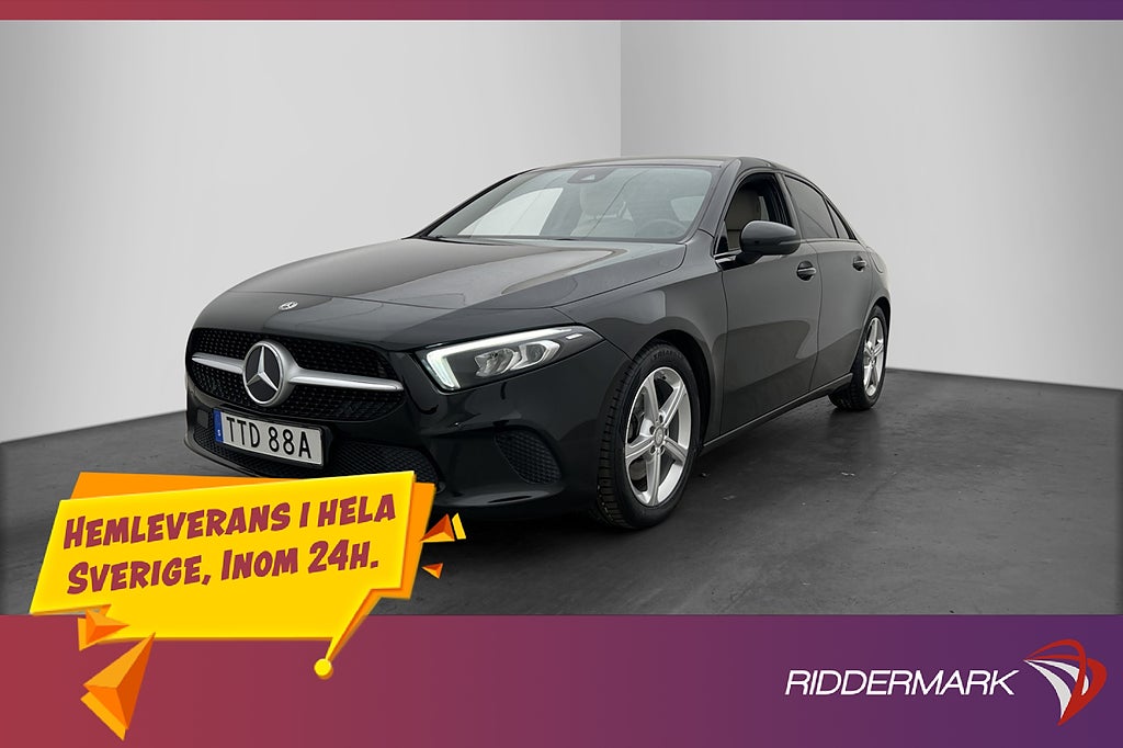 Mercedes-Benz A 220 4MATIC 190hk Skinn Navi CarPlay B-kamera