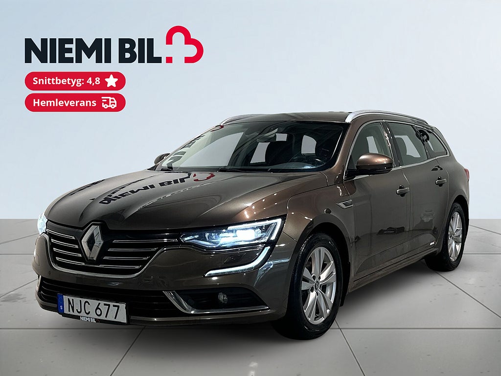 Renault Talisman Grandtour 1.6 Drag Mvärm Psens GPS Rattvärme S/V-hjul