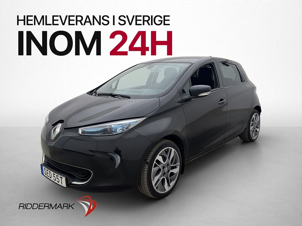 Renault Zoe R110 41 kWh 109hk Friköpt Batteri Kamera Navi