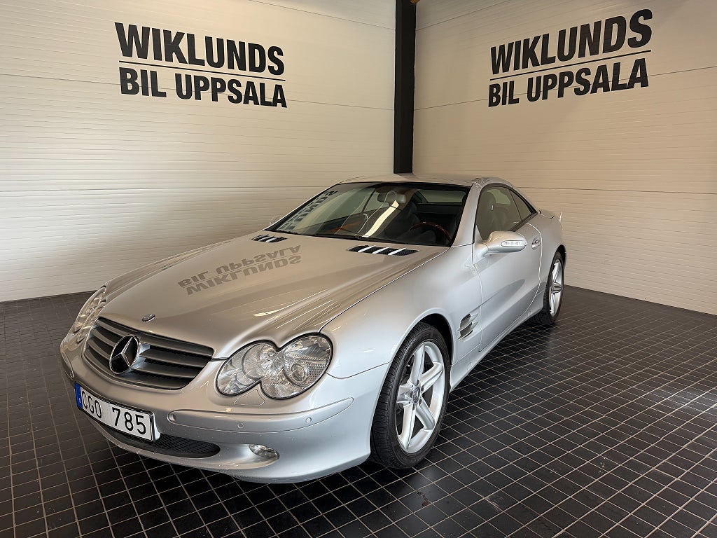 Mercedes-Benz SL 500 5G-Tronic V8 306Hk Rostfri 2 ägare Se spec!