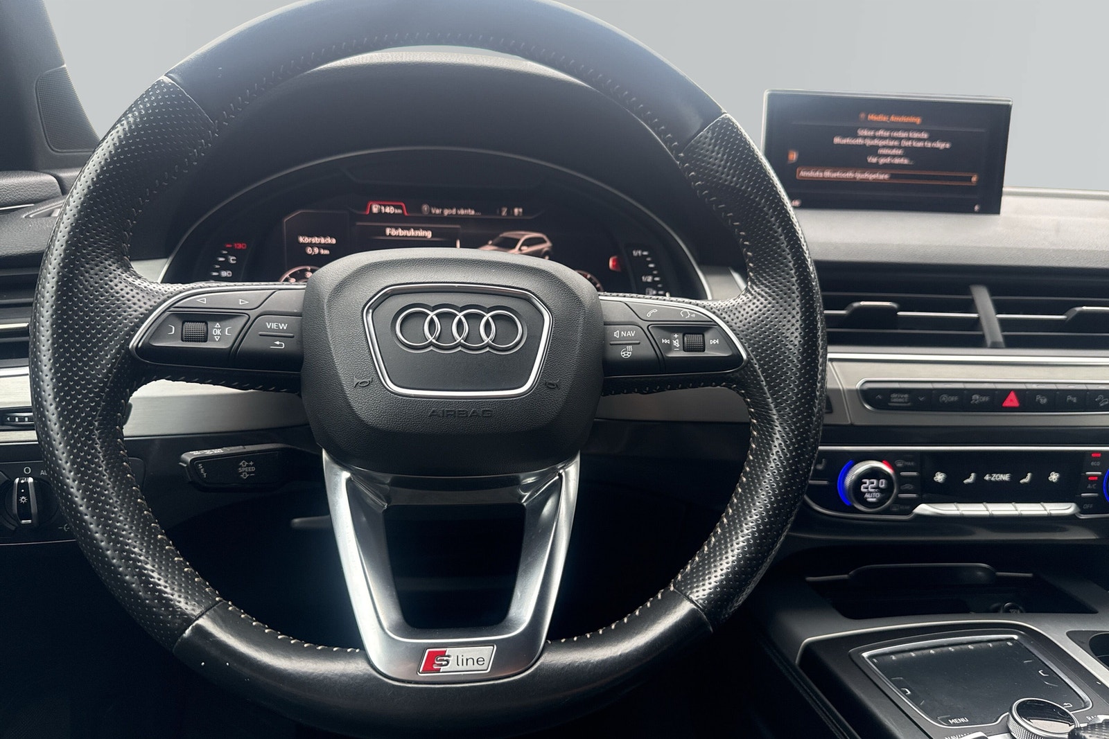 Audi Q7 3.0 TDI V6 quattro S Line, Sport Edition Värmare Drag 2016 - miniatyr 12