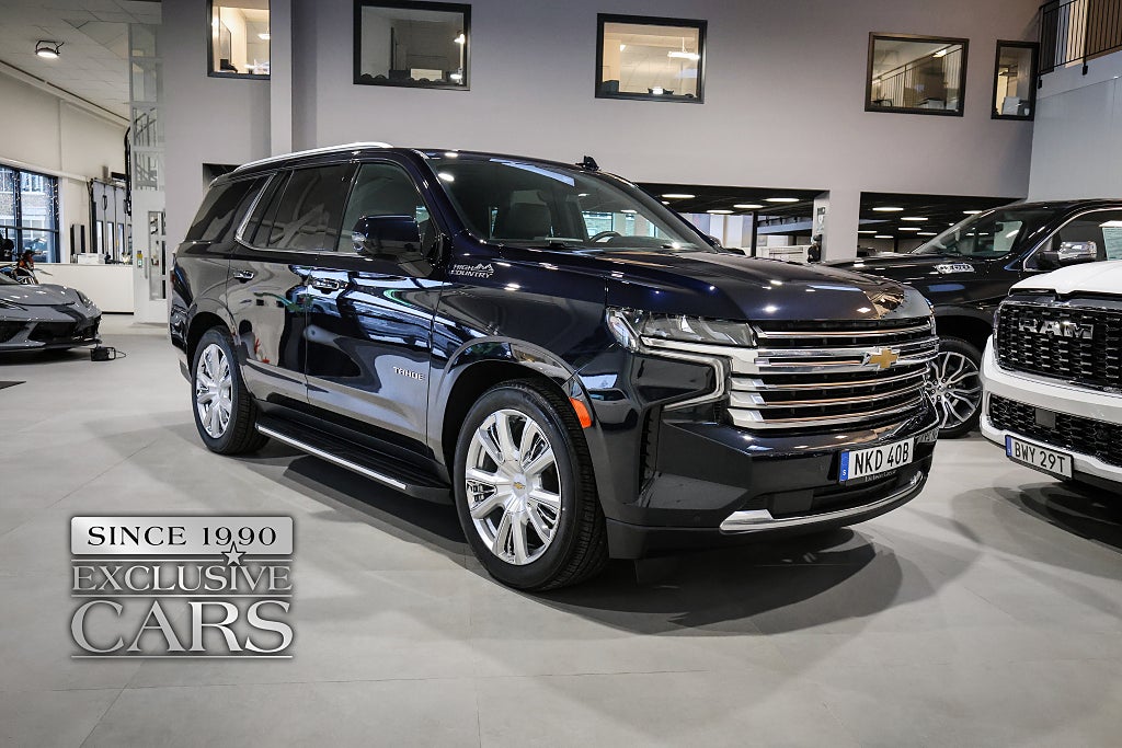 Chevrolet Tahoe High Country 6.2 V8 E85 2714kr vägskatt 