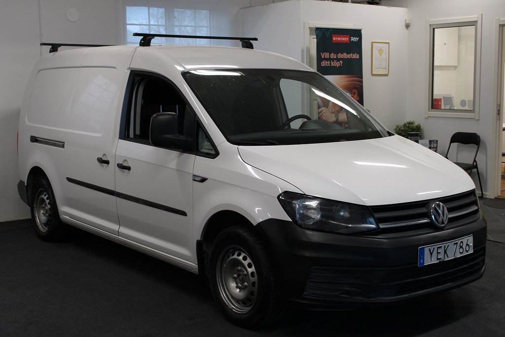 Volkswagen Caddy Maxi 2.0 TDI / Nyservad / Nybesiktad / Drag