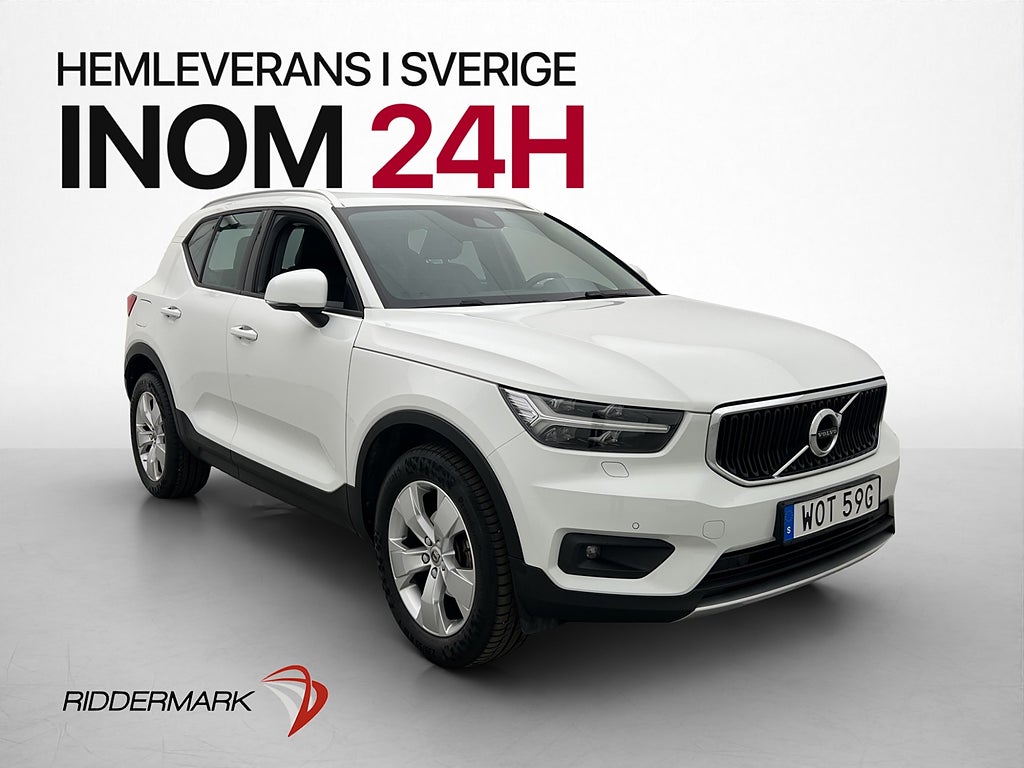 Volvo XC40 T3 Momentum Advanced Kamera Värmare CarPlay