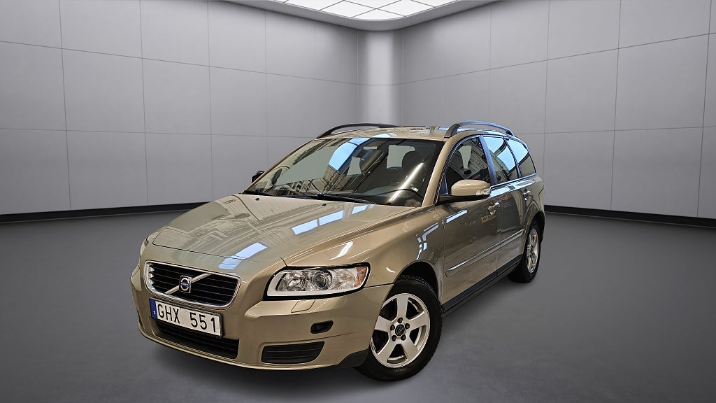 Volvo V50 1.8 Flexifuel Kinetic Euro 4 Nyservad/ Besiktigad 