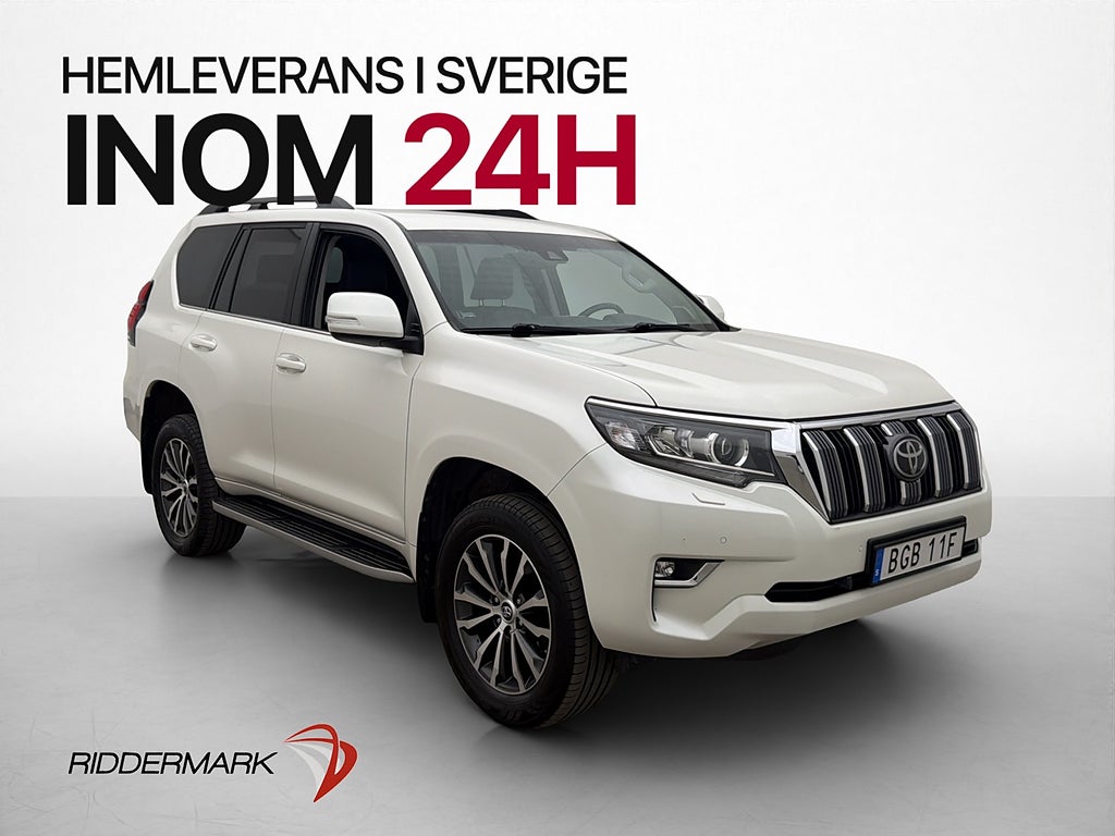 Toyota Land Cruiser 2.8 D 4WD Skinn Drag Värmare 2 Brukare