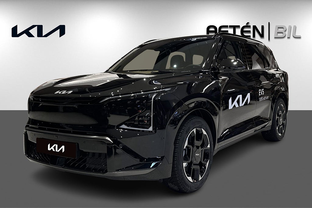 Kia EV5 GT-Line FWD Long Range 81,4kWh Ink vhjul Lagerbil