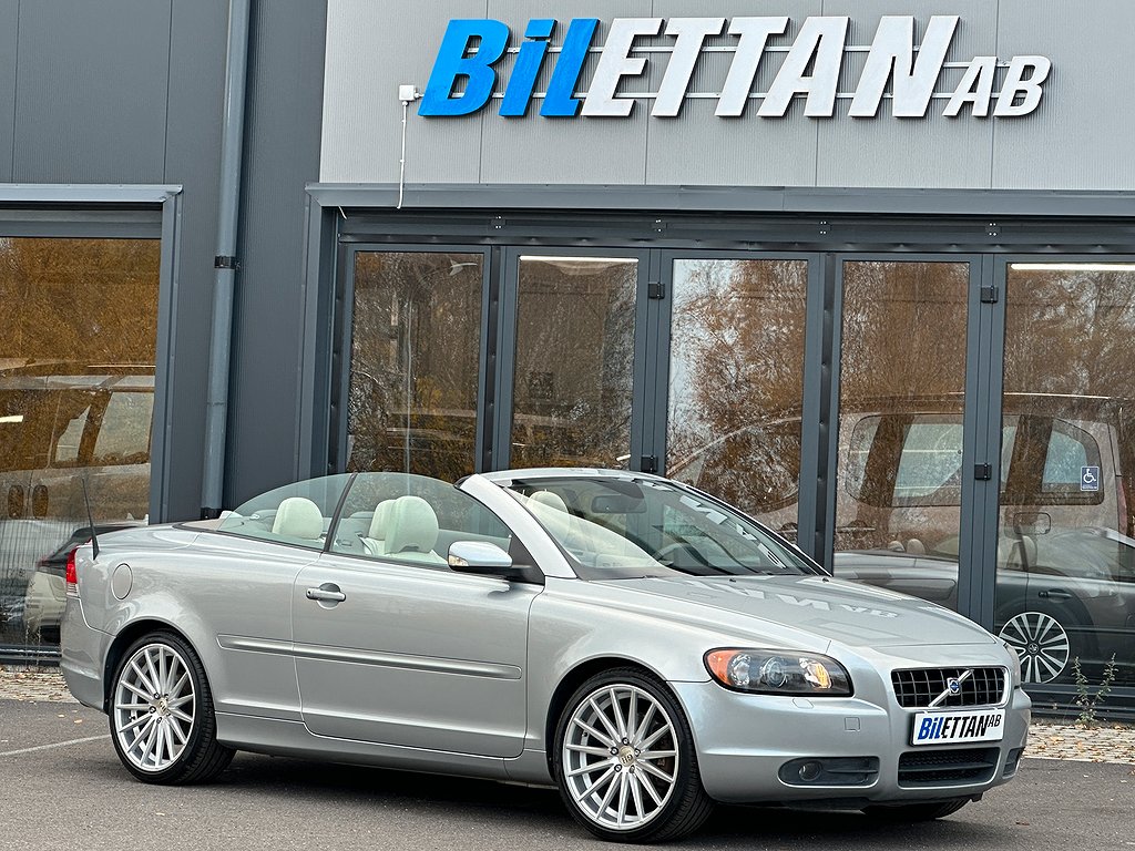 Volvo C70 T5 220hk Summum Svensksåld|Navi|Skinn|1362kr/mån