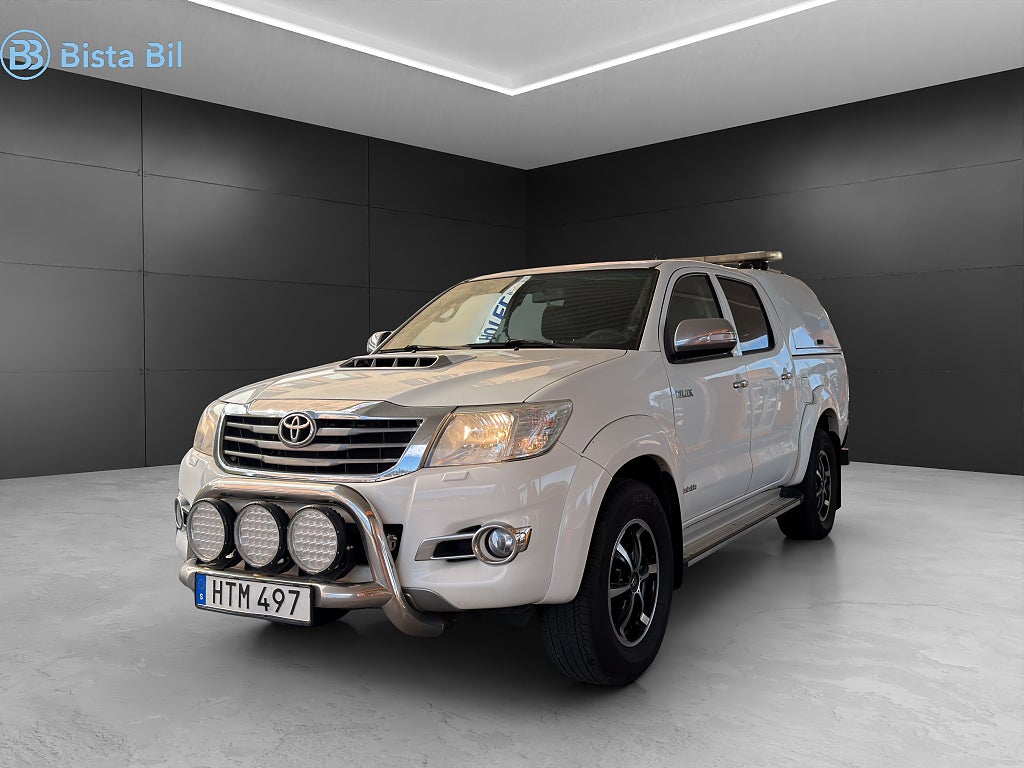 Toyota Hilux DUBBELHYTT 3.0 D-4D 4X4 INVINCIBLE/SKINN/MOMS/ 171Hk