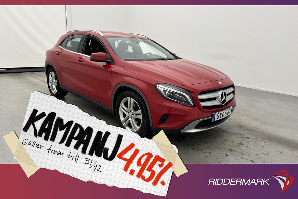 Mercedes-Benz GLA 200 CDI 4M 136hk Progressive M 4,95% Ränta