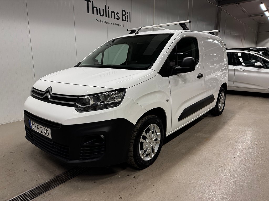 Citroën Berlingo 1,5 BlueHDi / 3-Sits / Webasto / Drag / 