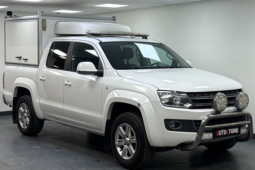 Volkswagen Amarok 2.0 BiTDI 4M high*MOMS*Verkstadsskåp*Spec*