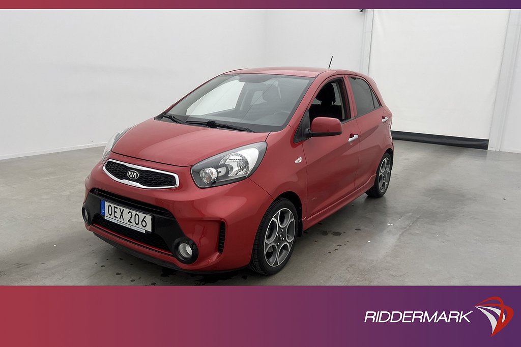 Kia Picanto 1.2 CVVT 86hk Special Edt Kamera Navi Rattvärme