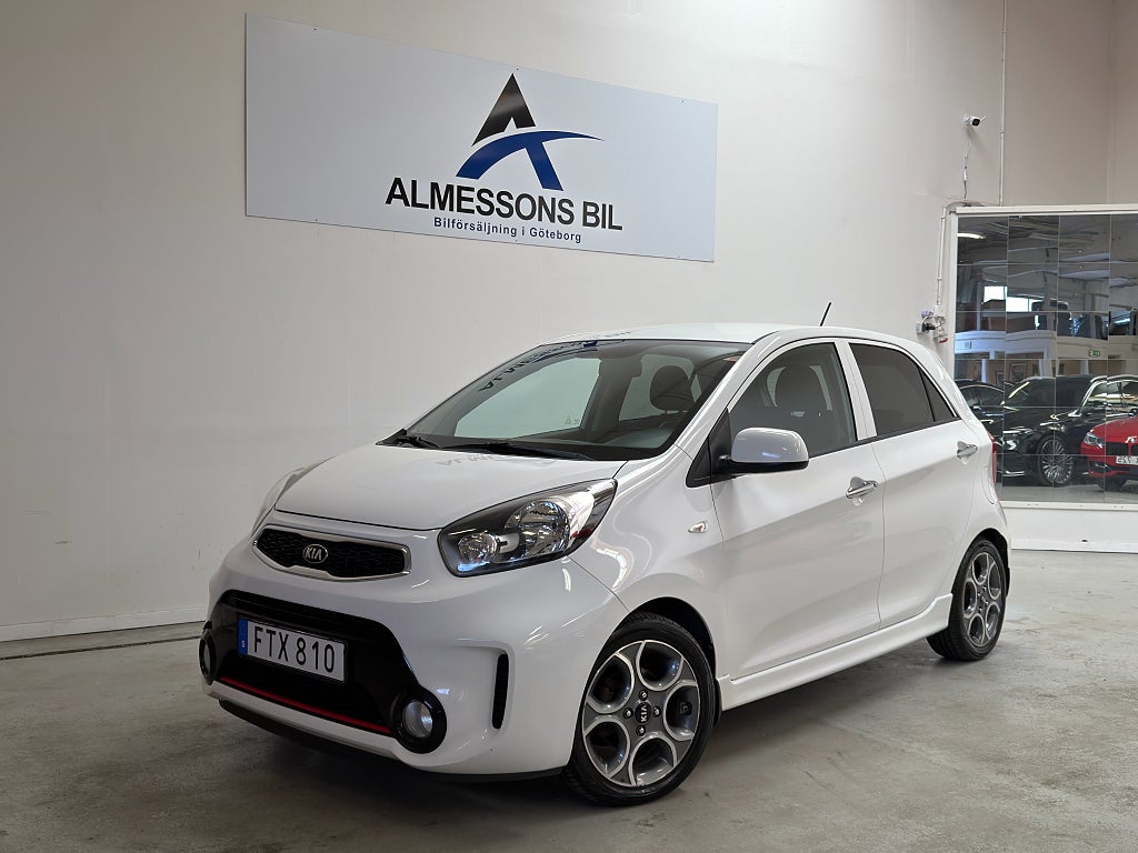 Kia Picanto 5-dörrar 1.0 Special Edition, Ny Besiktigat, Ny Servad.