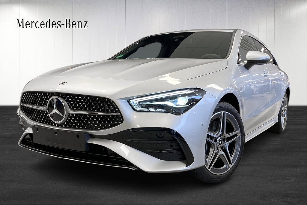 Mercedes-Benz CLA 250 e Shooting Brake AMG Line, Vinterpaket, Värmare, Keyless