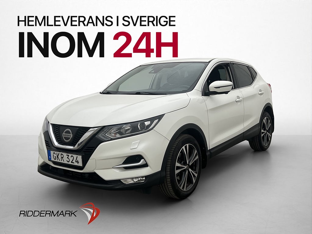 Nissan Qashqai 1.2 115hk N-Connecta Pano Drag 360° Navi