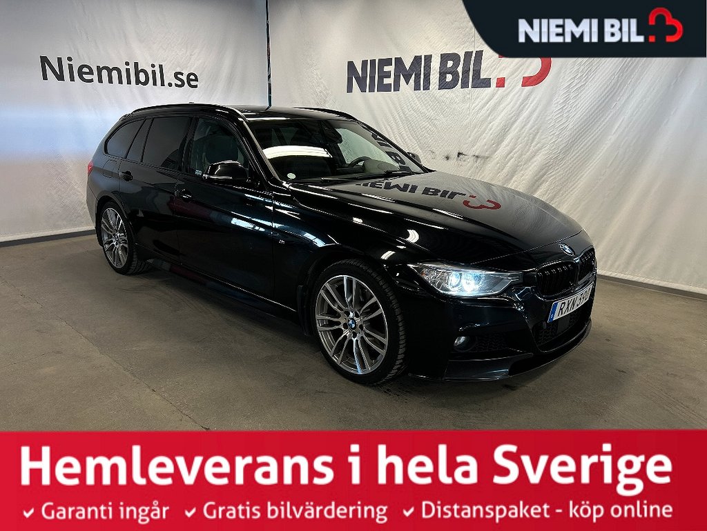 BMW 335 d xDrive M Sport S&V-däck/Drag/M-värm/Panorama/Skinn