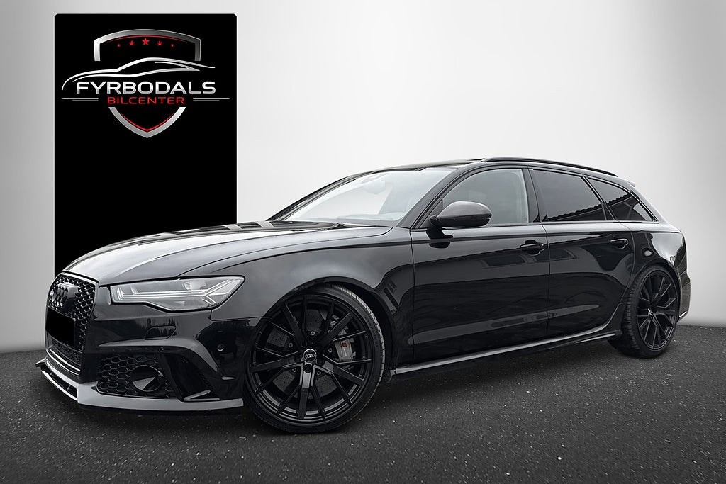 Audi RS6 Performance 605HK SVSÅLD MILLTEK PÅKOSTAD 147.000KR