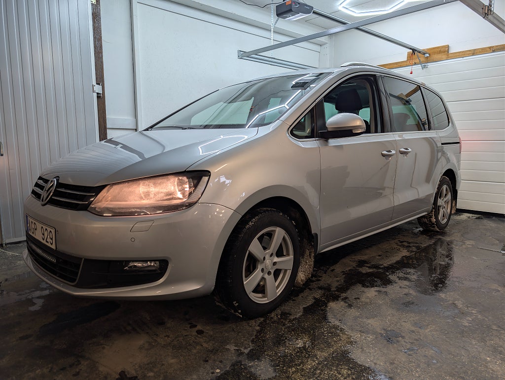 Volkswagen Sharan 7-seater 2.0 TDI DPF BMT Masters Euro 5 dieselvärmare 