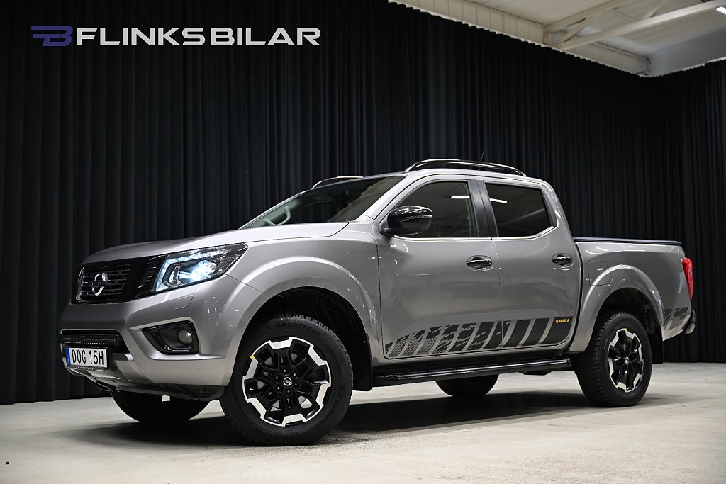 Nissan Navara 190HK Automat|N-Guard|Flaklock|Drag|M/K-Värmare|SeUTR!