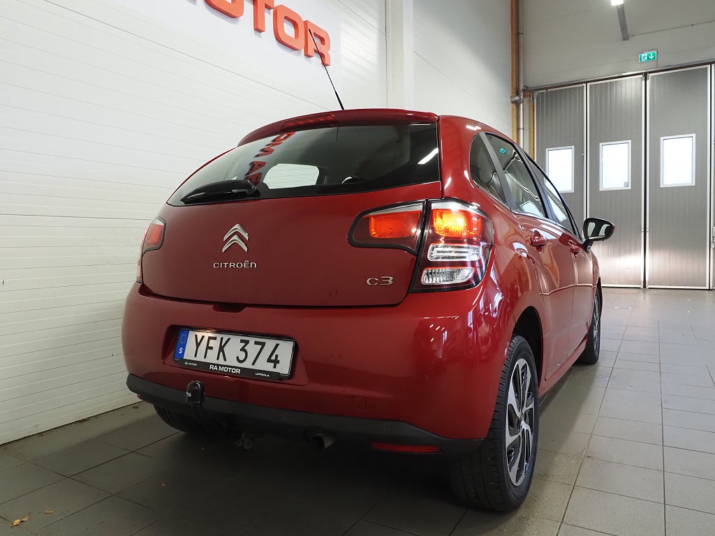 Citroen C3 1.2 PureTech VTi 82hk Dragkrok Motorvärmare 2016