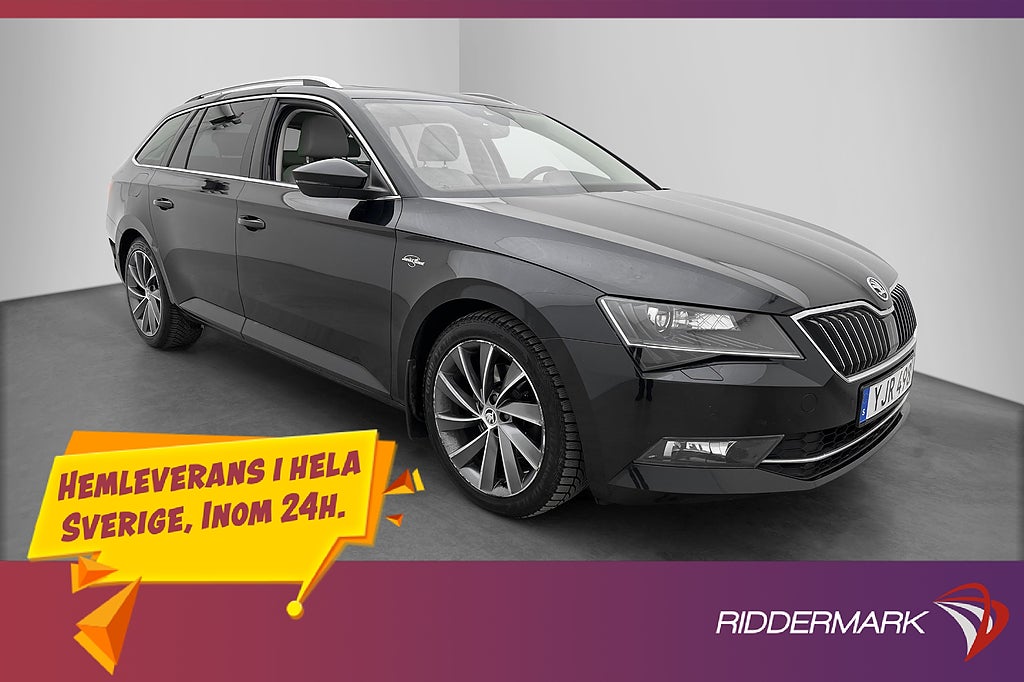 Skoda Superb 2.0 TDI 4x4 L&K Pano Värmare Kamera Navi