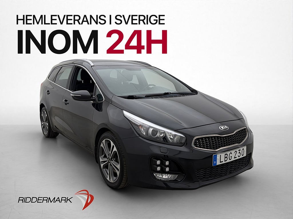 Kia Ceed SW 1.6 GDI 135hk GT-Line Rattvärme Navi CarPlay