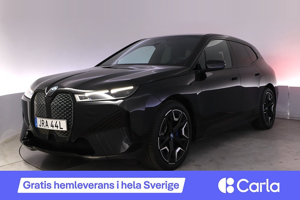 BMW iX xDrive40 Sport Laser 360 H/K Luftfjädring HUD Drag