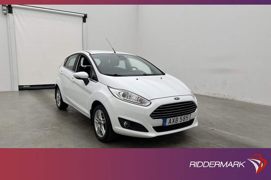 Ford Fiesta 5-dörrar 1.0 80hk Titanium Bluetooth Välservad