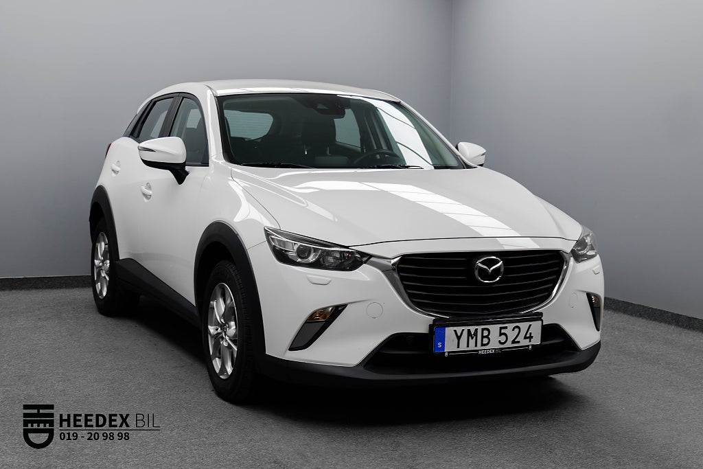 Mazda CX-3 2.0 SKYACTIV-G 120hk Euro 6 Kamera Värmare LED-Ramp