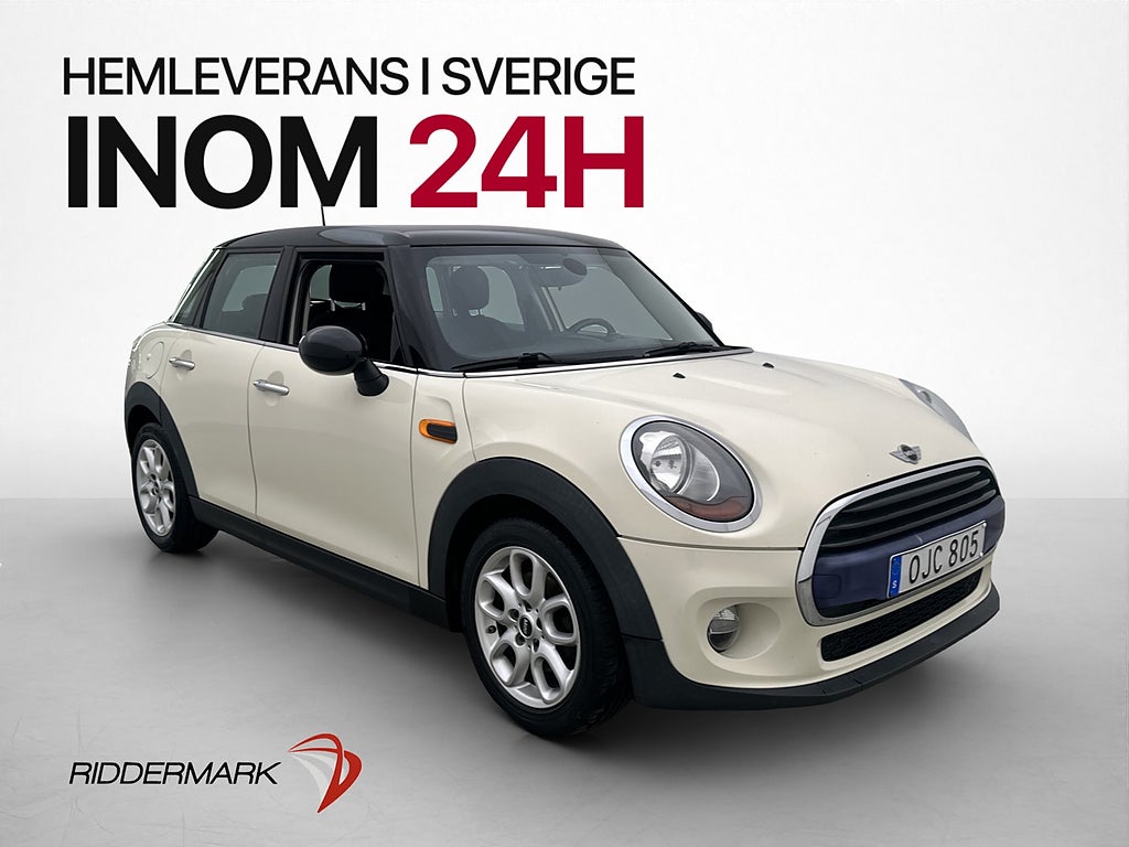 MINI Cooper 136hk Pepper Excitement Ambient Bluetooth