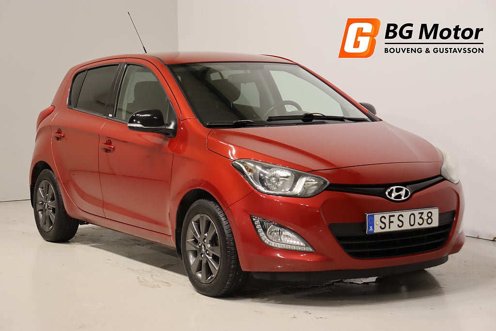 Hyundai i20 5-dörrar 1.2 86HK Select 426kr Skatt/1,99% ränta