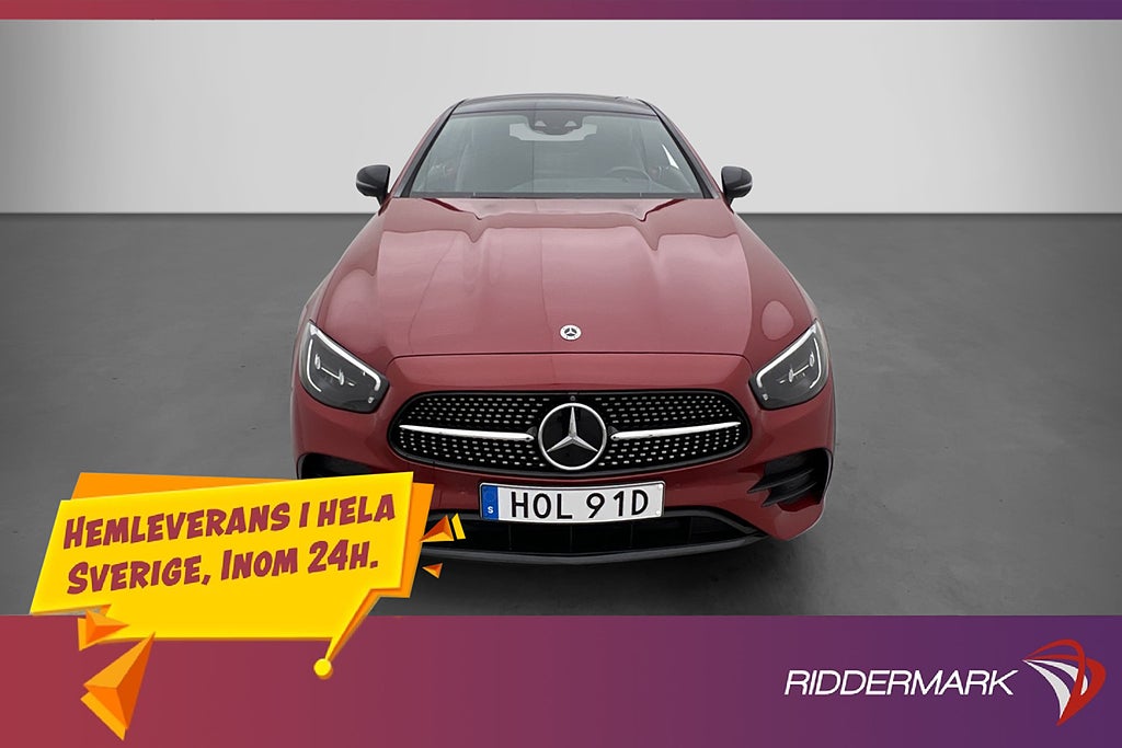 Mercedes-Benz E 300 Coupé AMG Plus Burm Night 360° Pano Wide