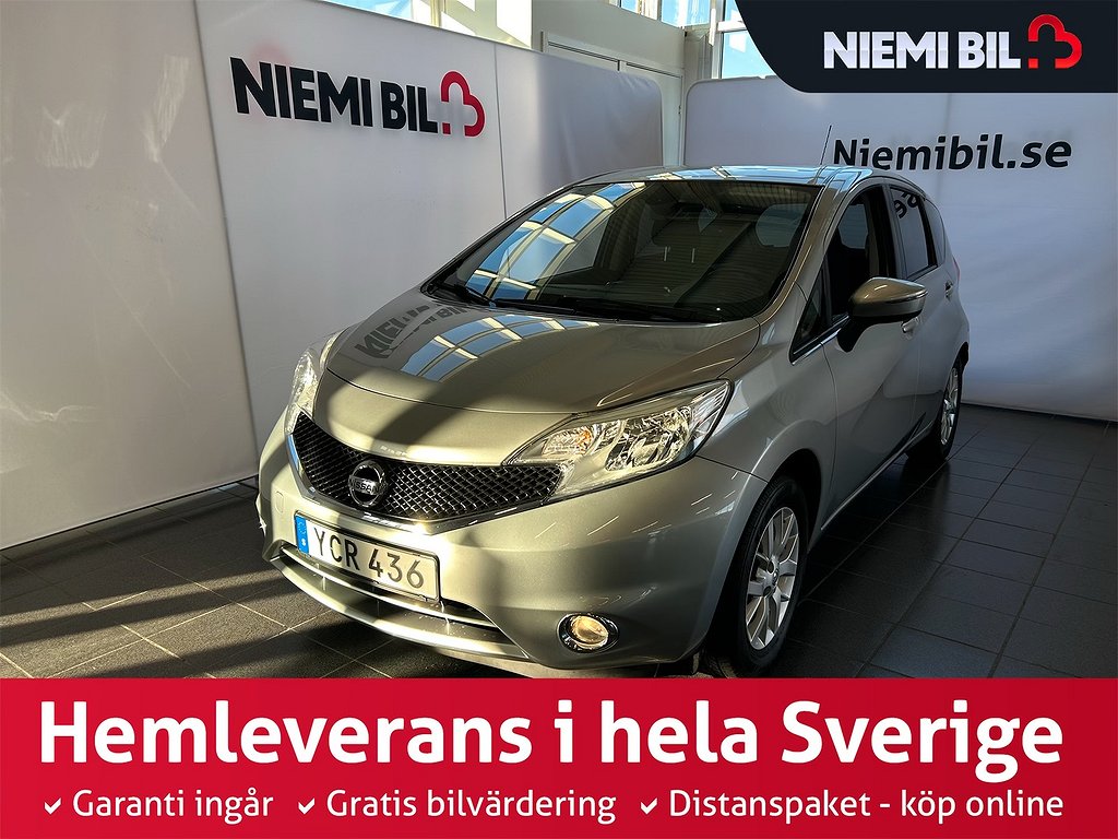 Nissan Note 1.2 SoV-hjul/Kamkedja/360kr skatt