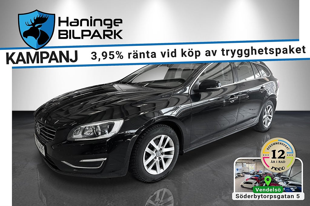 Volvo V60 D2 Momentum / AUTOMAT /PDC/KAMREM BYTT/ SUPERDEAL 3,95%