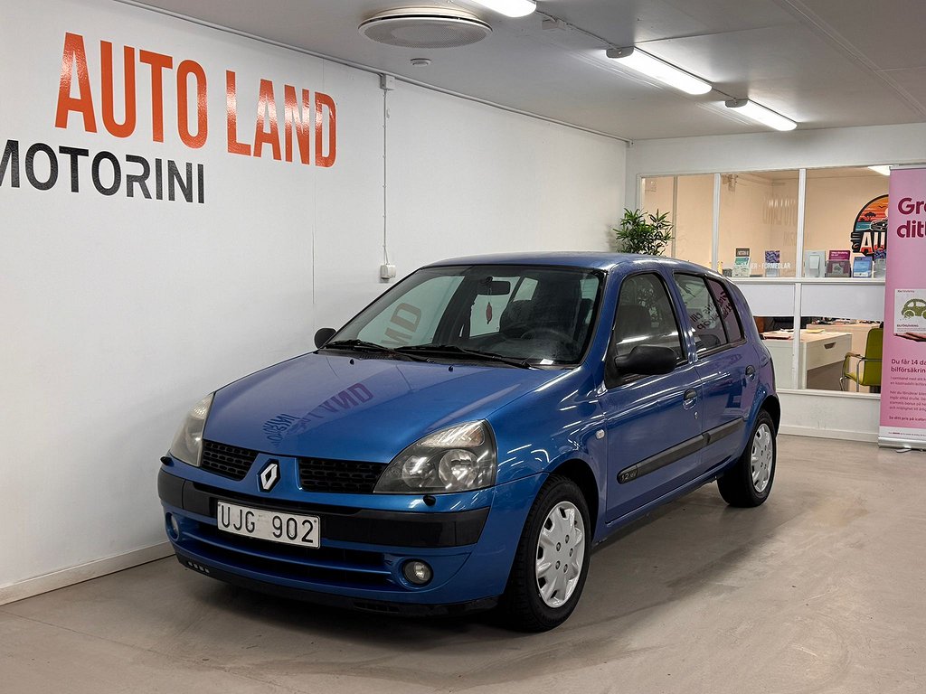 Renault Clio 5-dörrars Halvkombi 1.2 Expression 75hk/LÅGMIL