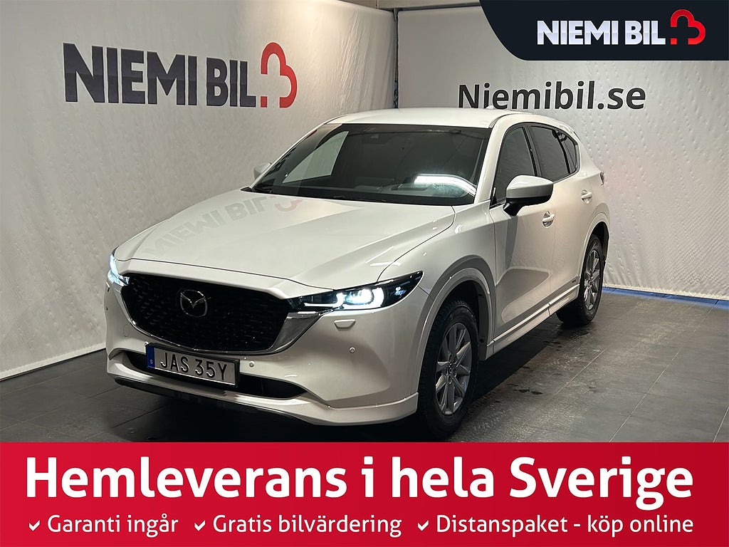 Mazda CX-5 2.5 Aut AWD Takumi Bose/360/Bvärm/Skinn/HuD/Ad.Få