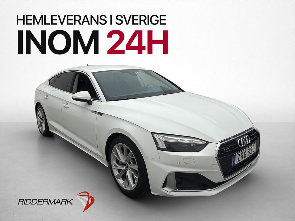 Audi A5 45 TFSI 265hk Quattro Värmare Matrix Drag Kamera