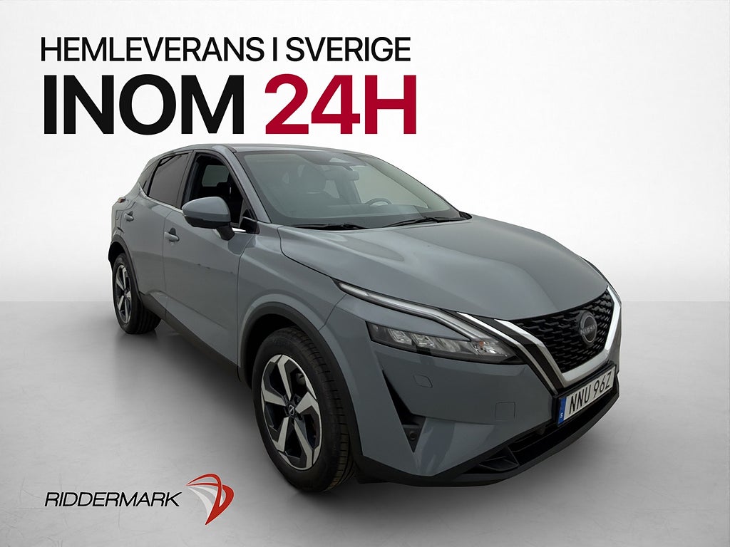 Nissan Qashqai 1.3 DIG-T 158hk N-Connecta 360° Navi CarPlay