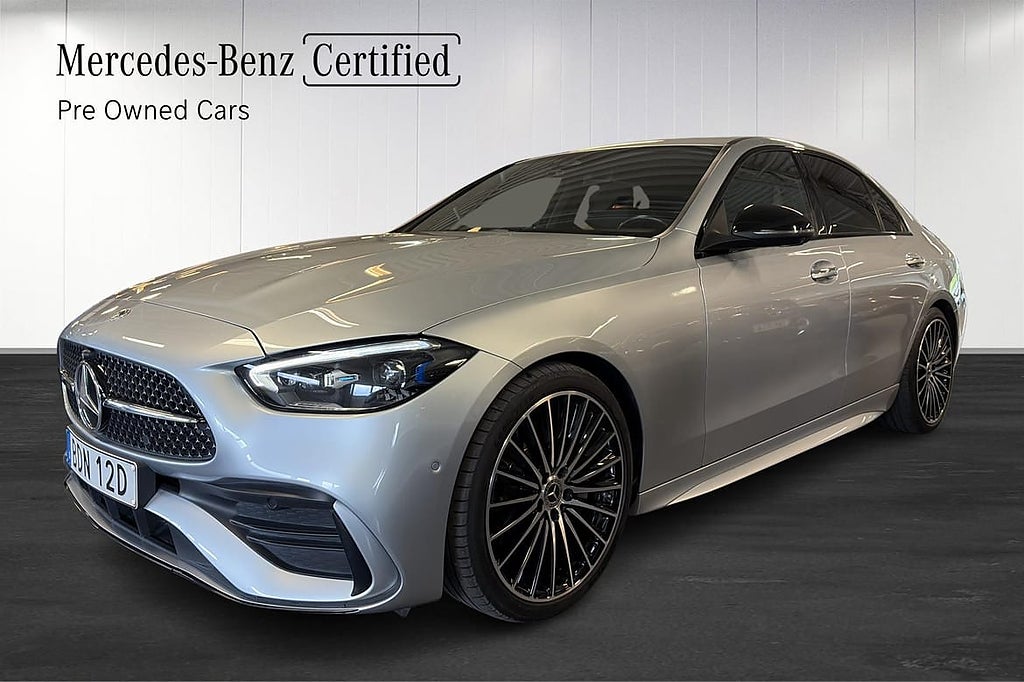 Mercedes-Benz C200 AMG/Nightpackage/360/Digital light